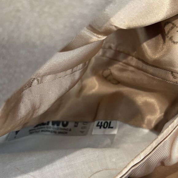 Christian Dior Suede Blazer Mens 40L Suit Jacket Sport Coat 2 Two Button Tan - Picture 6 of 12